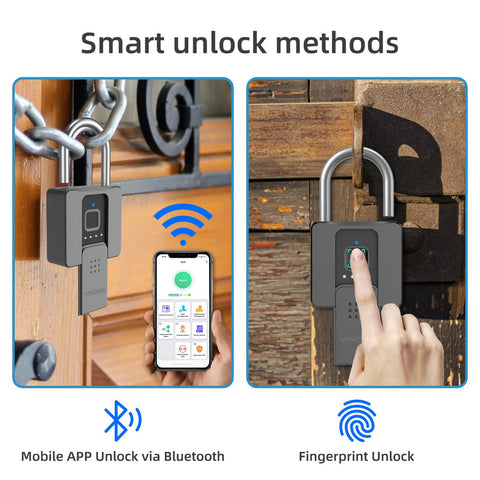 VINOGA Fingerprint Padlock VL09