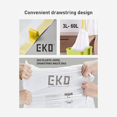 EKO Drawstring Waste Bag 6L-60L