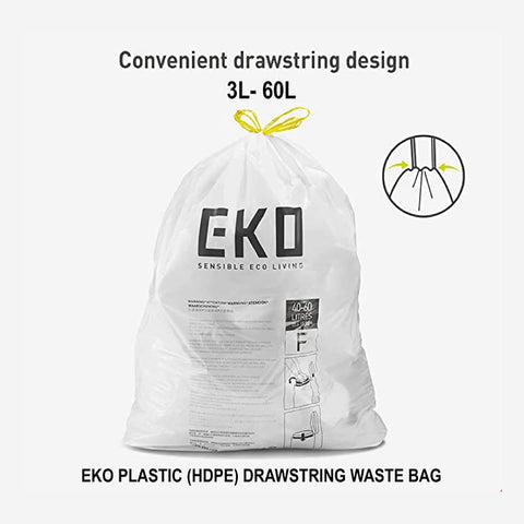 EKO Drawstring Waste Bag 6L-60L