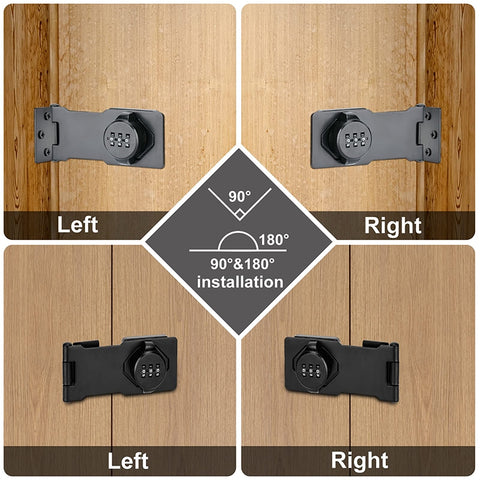 Hasp Lock - 4 Inch Digital