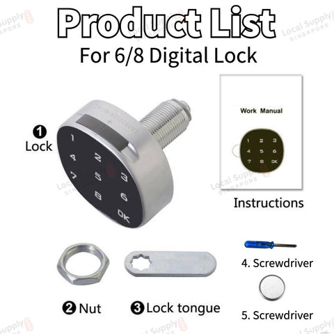 Letterbox/Cabinet Digital Lock