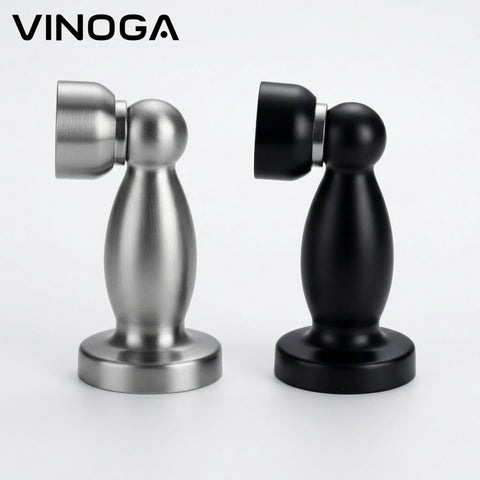 Magnetic Door Stopper Stainless Steel 85mm