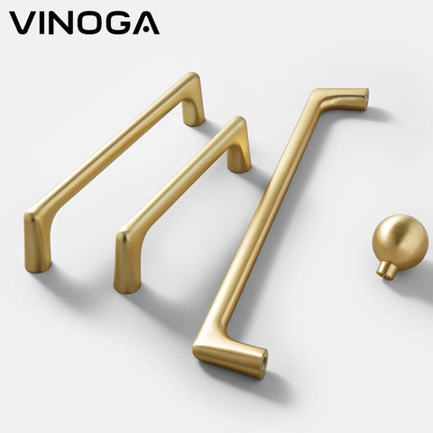 The Nordic Brass Cabinet Handles V110