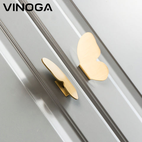 Solid Brass Cabinet Knob V013