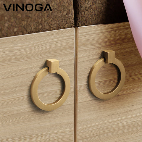 Solid Brass Cabinet Knob V016