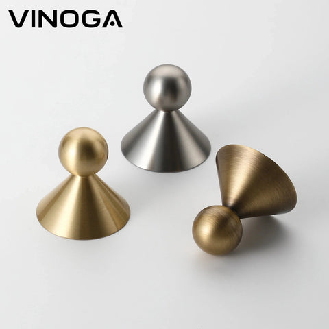 Solid Brass Cabinet Knob V056