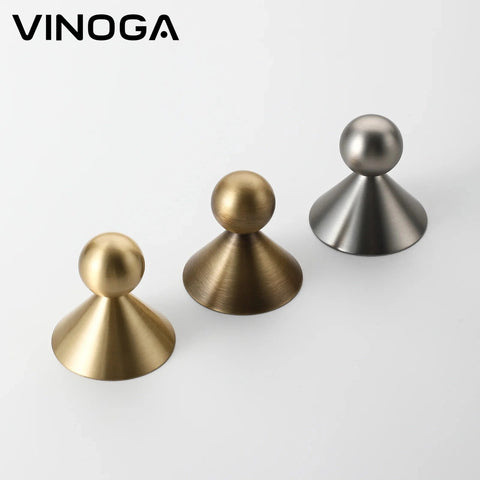 Solid Brass Cabinet Knob V056