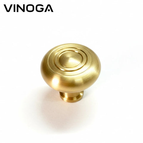 Solid Brass Cabinet Knob V049