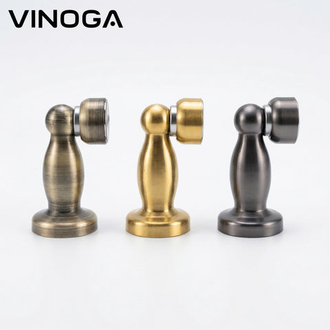 Magnetic Door Stopper Stainless Steel 85mm
