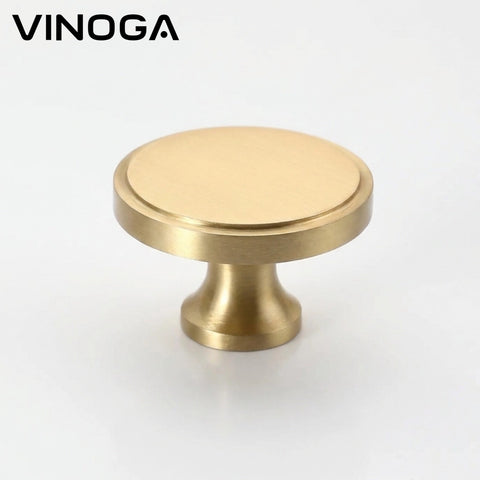 Solid Brass Cabinet Knob V040