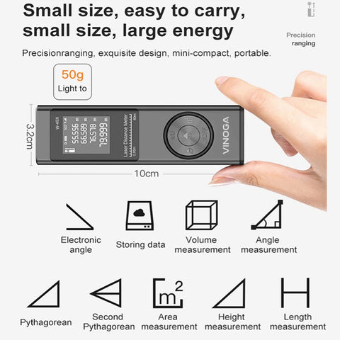 VINOGA Laser Distance Meter 40M