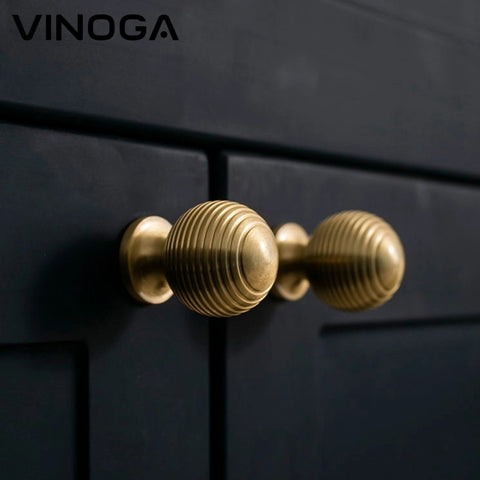 Solid Brass Cabinet Knob V028