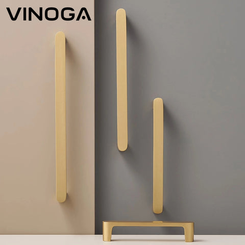 Edge Form Brass Cabinet Handles V125