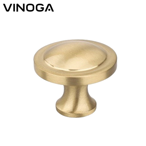 Solid Brass Cabinet Knob V019