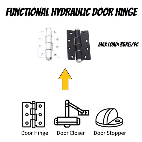 Soft Closing Hydraulic Door Hinge E Type