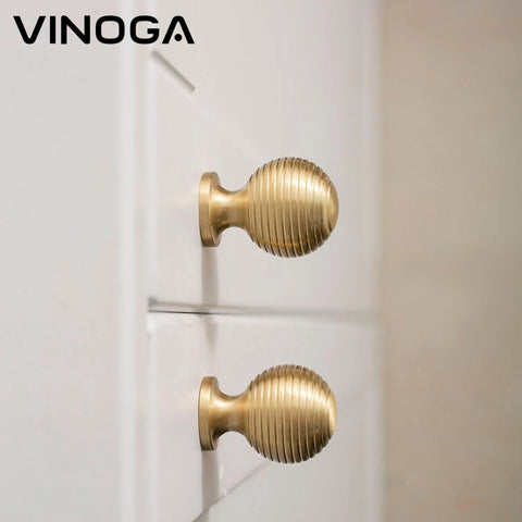 Solid Brass Cabinet Knob V028