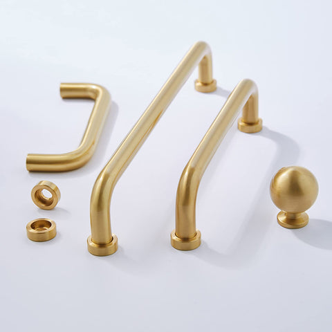 Modern Minimalist Brass Cabinet Handles V109