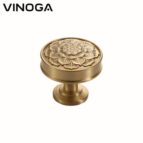 Solid Brass Cabinet Knob V051