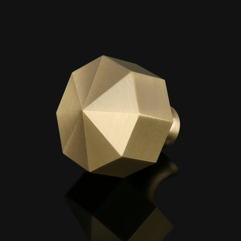 Solid Brass Cabinet Knob V012