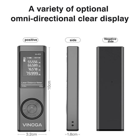 VINOGA Laser Distance Meter 40M