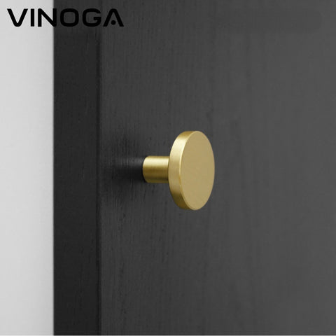 Solid Brass Cabinet Knob V003