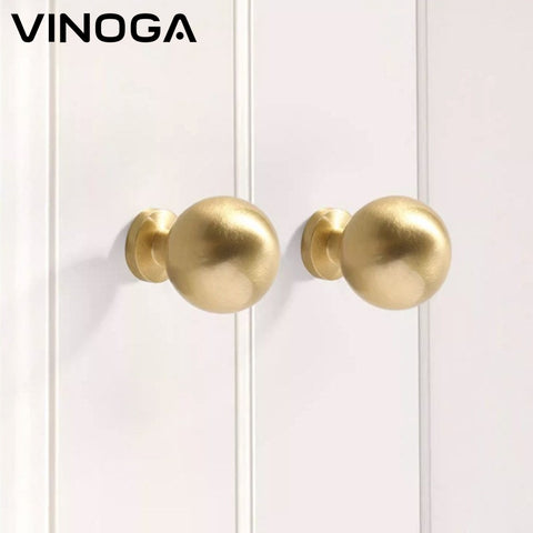 Solid Brass Cabinet Knob V002