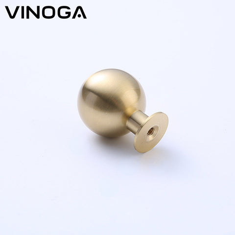 Solid Brass Cabinet Knob V002