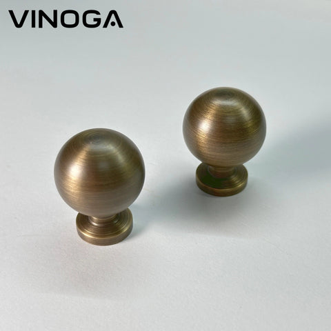 Antique Solid Brass Cabinet Knob V002A