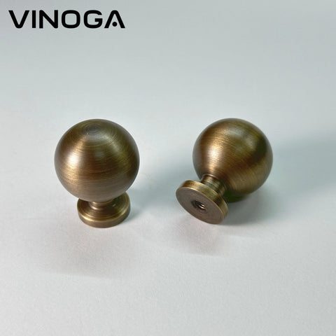 Antique Solid Brass Cabinet Knob V002A