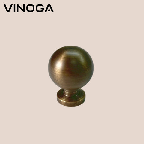 Antique Solid Brass Cabinet Knob V002A