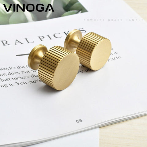 Solid Brass Cabinet Knob V005