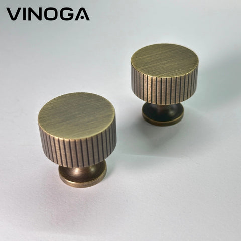 Antique Solid Brass Cabinet Knob V005A