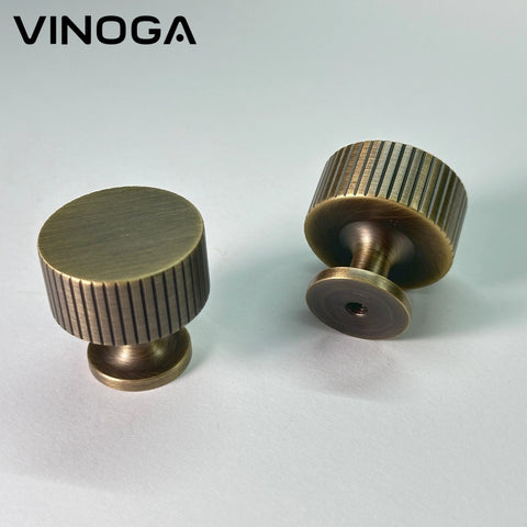 Antique Solid Brass Cabinet Knob V005A