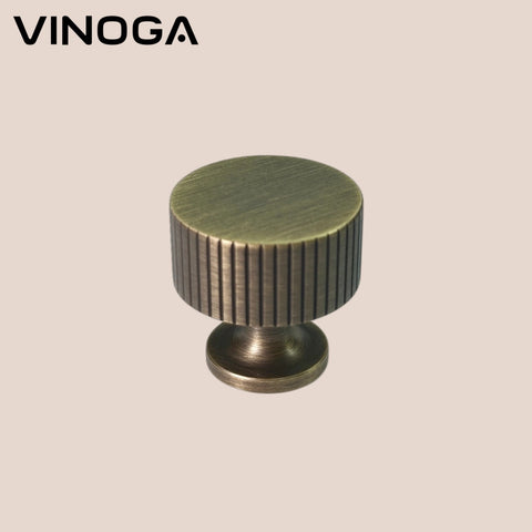 Antique Solid Brass Cabinet Knob V005A
