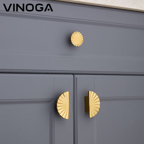 Solid Brass Cabinet Knob V006