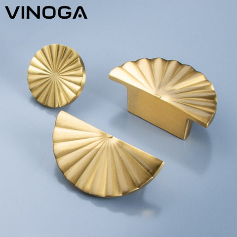 Solid Brass Cabinet Knob V006