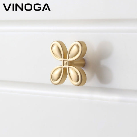 Solid Brass Cabinet Knob V007