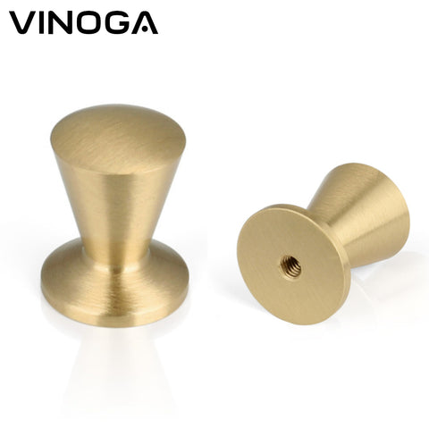 Solid Brass Cabinet Knob V010