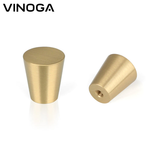 Solid Brass Cabinet Knob V011