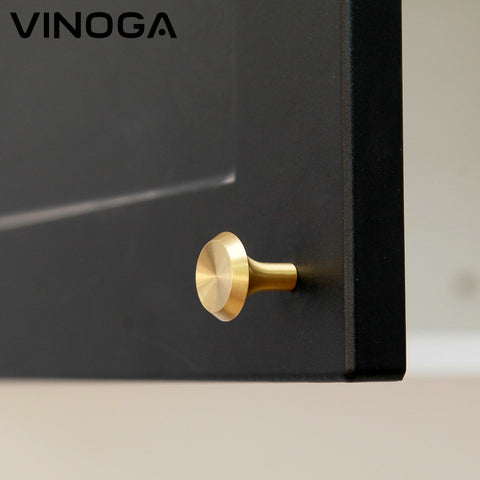 Solid Brass Cabinet Knob V020