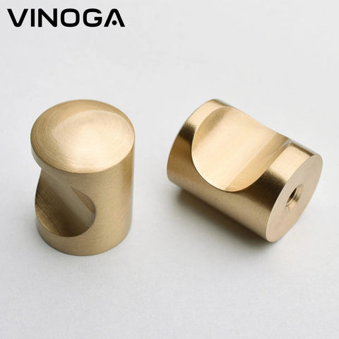 Solid Brass Cabinet Knob V022