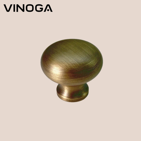 Antique Solid Brass Cabinet Knob V026A