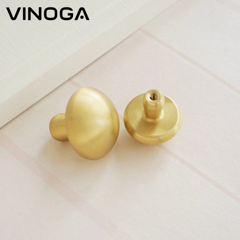 Solid Brass Cabinet Knob V034