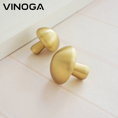 Solid Brass Cabinet Knob V034