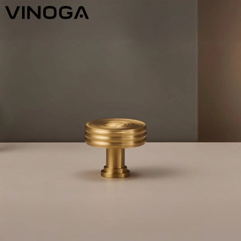 Solid Brass Cabinet Knob V036