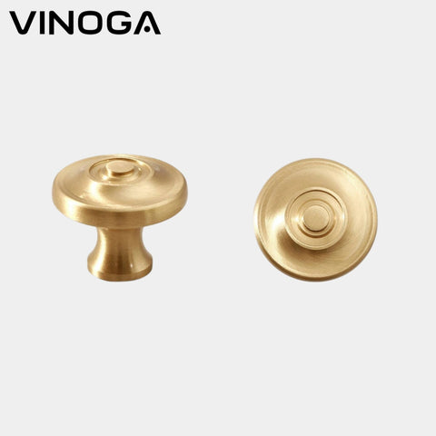 Solid Brass Cabinet Knob V038