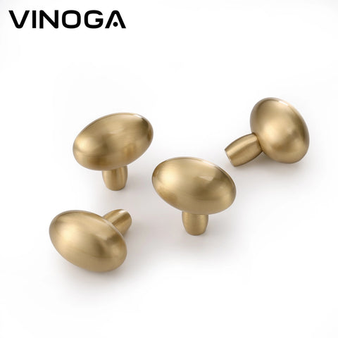 Solid Brass Cabinet Knob V062