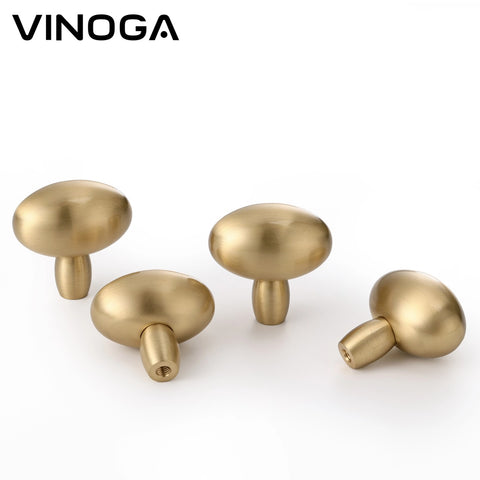 Solid Brass Cabinet Knob V062