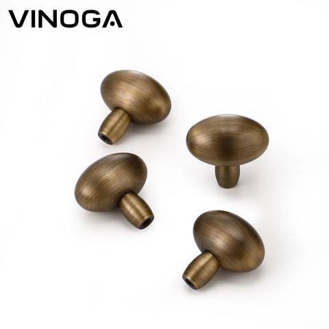 Antique Solid Brass Cabinet Knob V062A