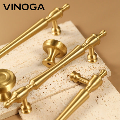 Vintage Brass Cabinet Handles V120